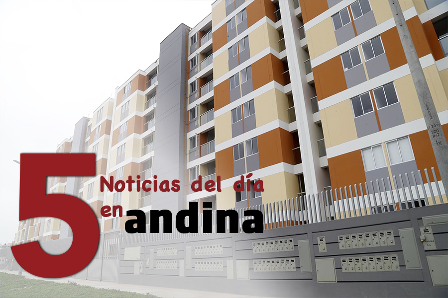 Las 5 del día: Indecopi rematará inmuebles desde S/ 14,000